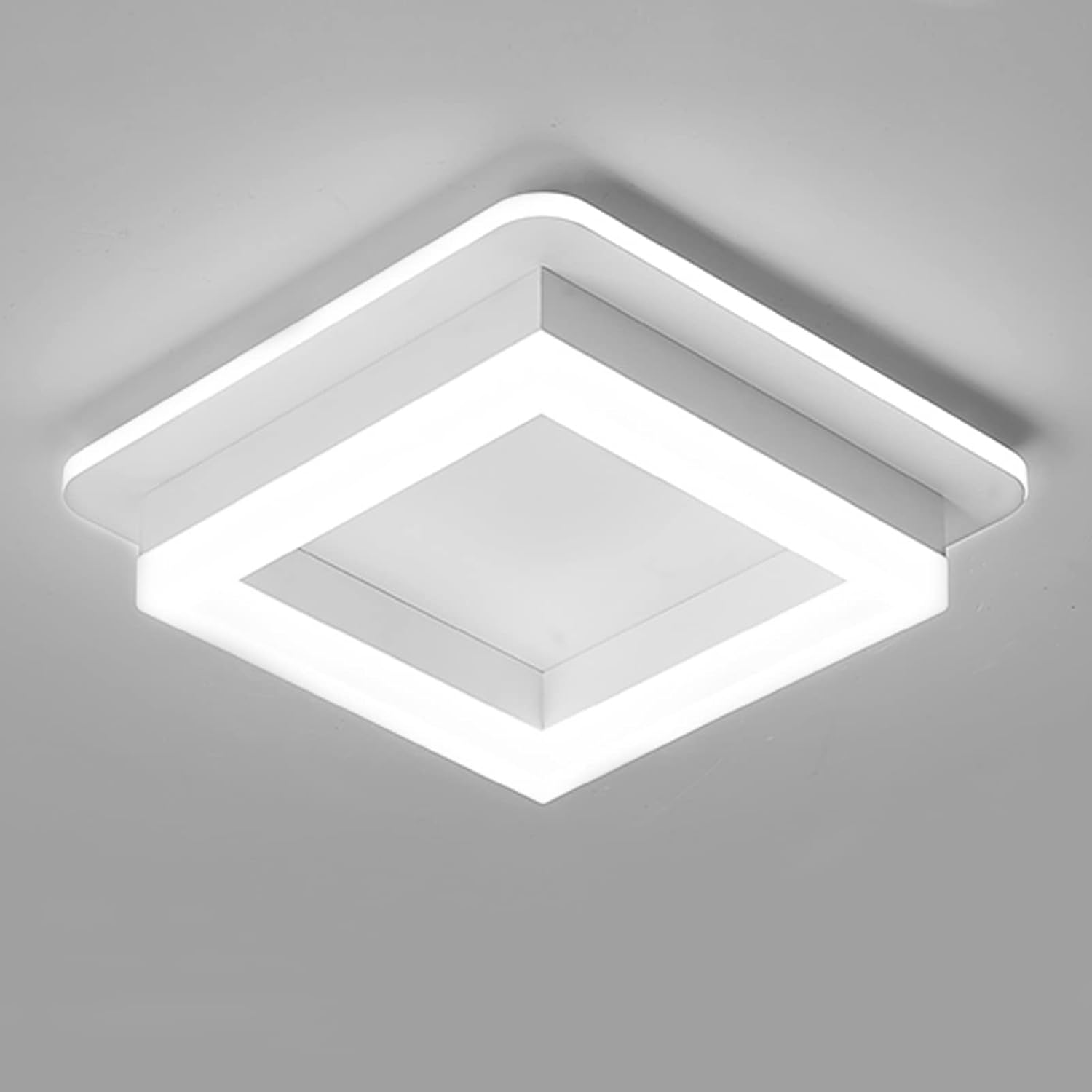 Square Modern LED Ceiling Light Fixture