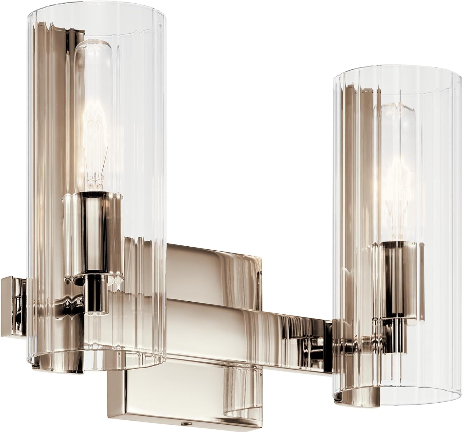 Jemsa 2-Light Vanity in Champagne Bronze