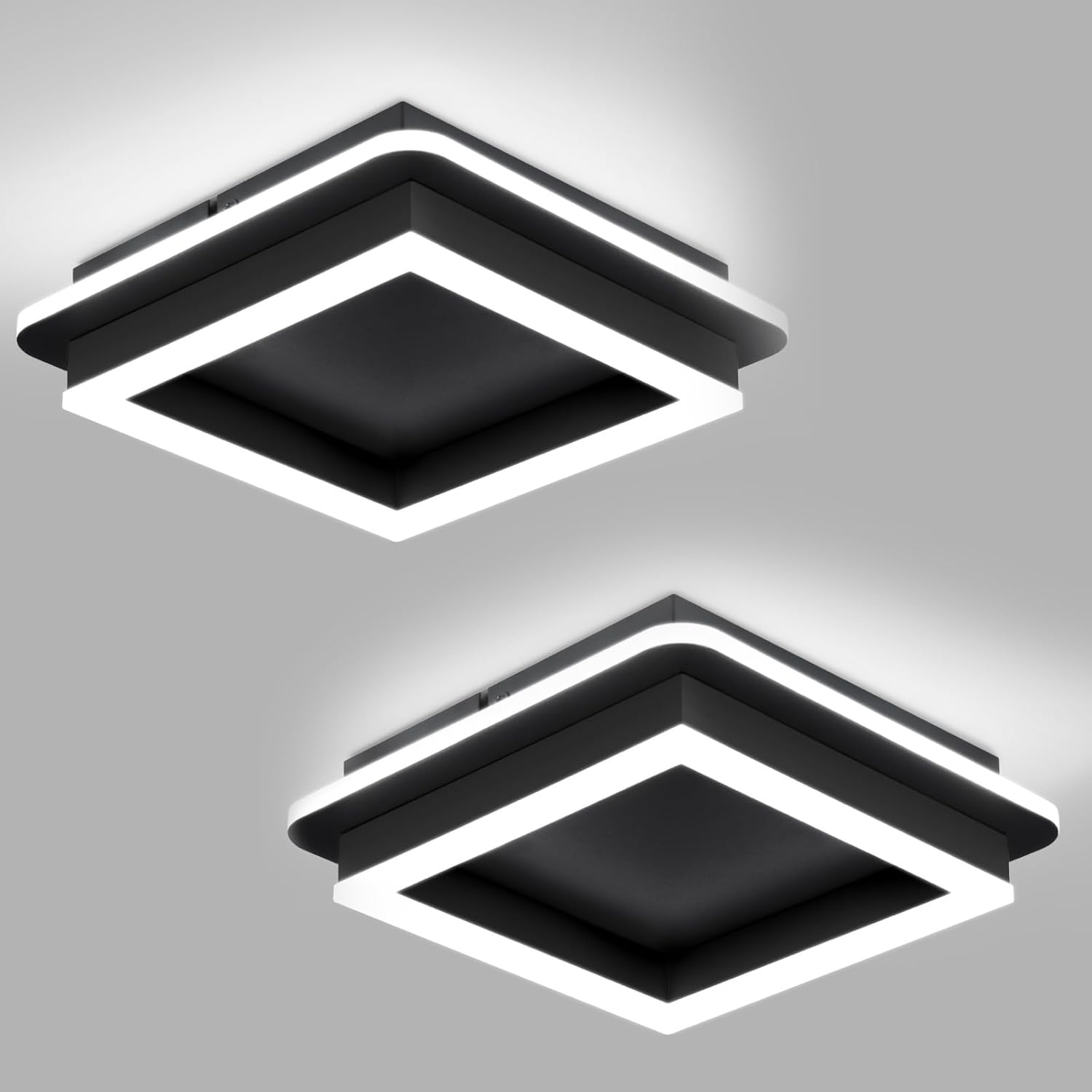 Square Modern LED Ceiling Light Fixture