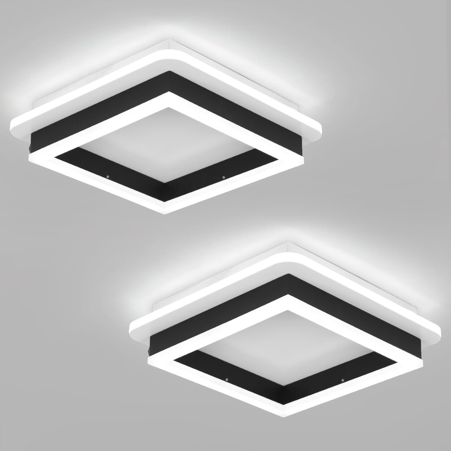 Square Modern LED Ceiling Light Fixture