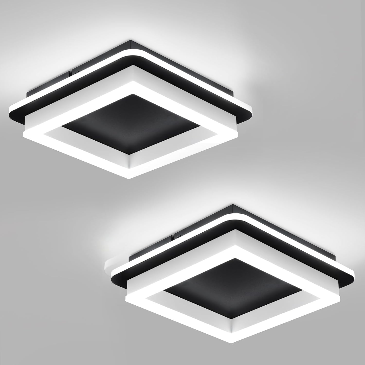 Square Modern LED Ceiling Light Fixture