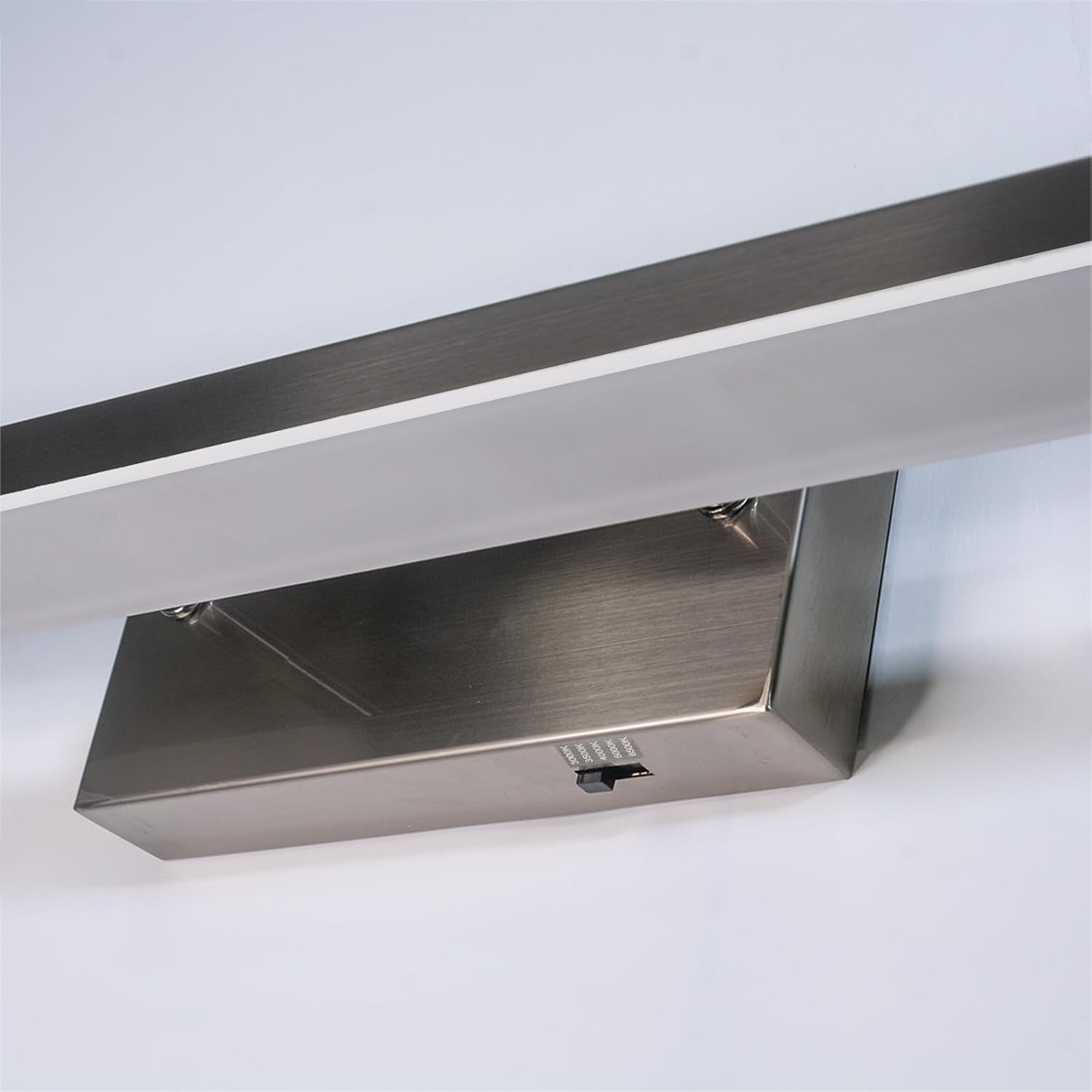 48" LED Vanity Light – Brushed Nickel, 5CCT