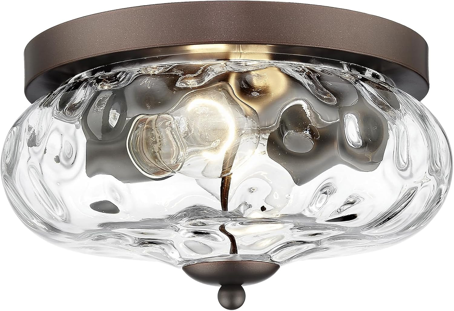 Gold Flush Mount Ceiling Light Fixture