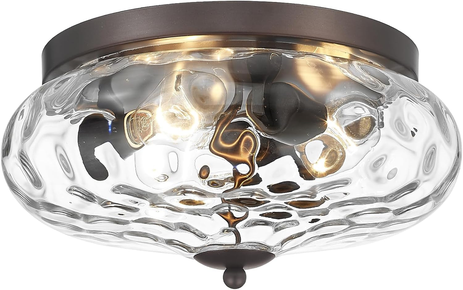 Gold Flush Mount Ceiling Light Fixture