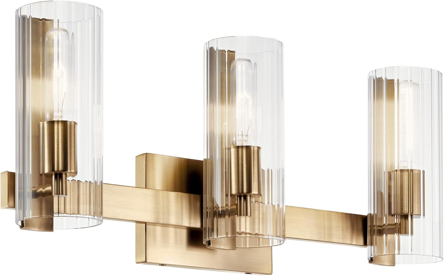 Jemsa 2-Light Vanity in Champagne Bronze