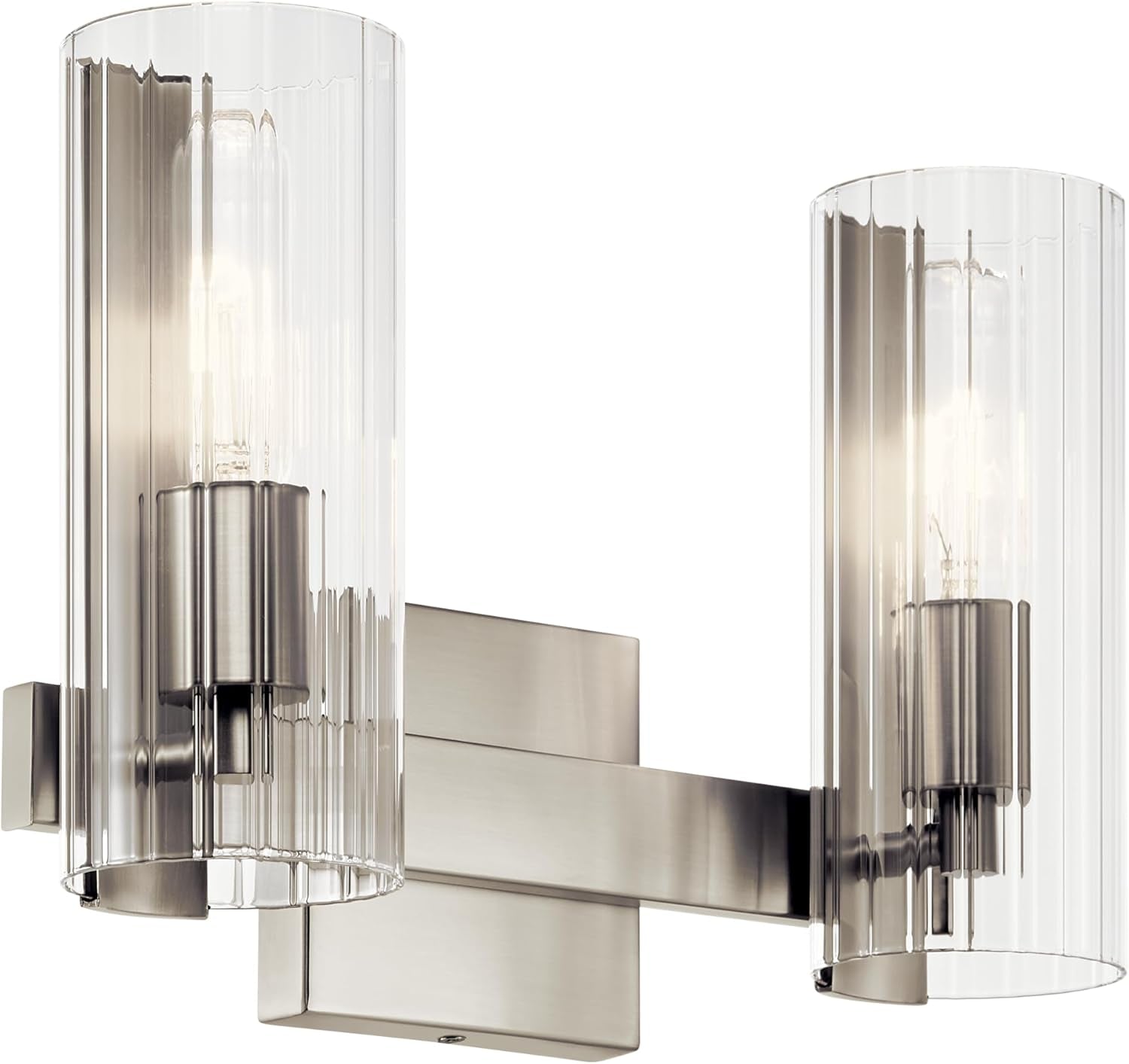 Jemsa 2-Light Vanity in Champagne Bronze