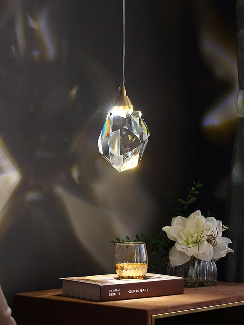 Gold 5-Light Raindrop Pendant Chandelier