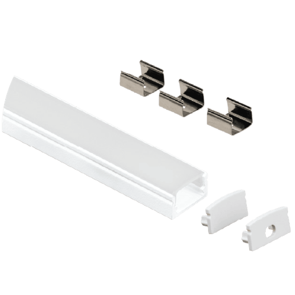 Goodlite G-96321 8FT Shallow Surface Mount LED Tape Channels .48"