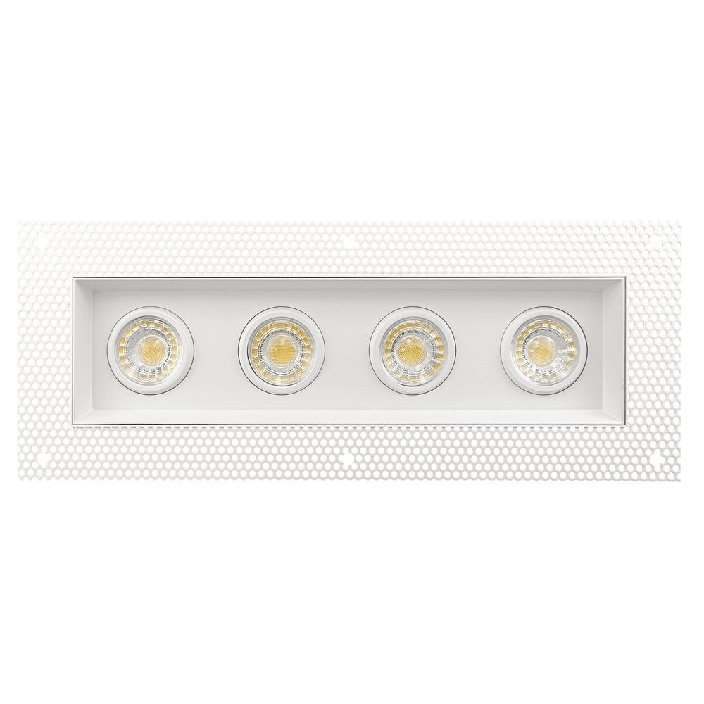 Goodlite G-97126 3″ 30W 4 Head Gimbal Trimless Spotlight Selectable CCT