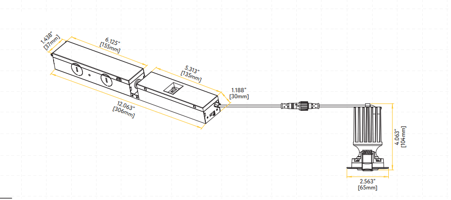 Goodlite Saturn G-24521 2" 14W LED Recessed Gimbal Selectable CCT/Wattage