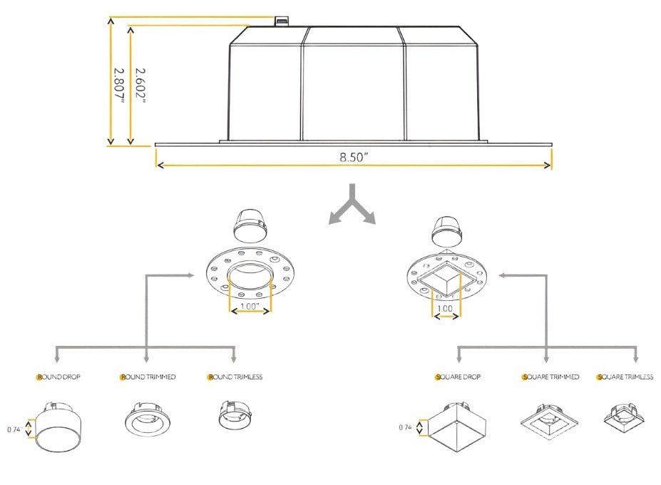 Goodlite Silent Trims