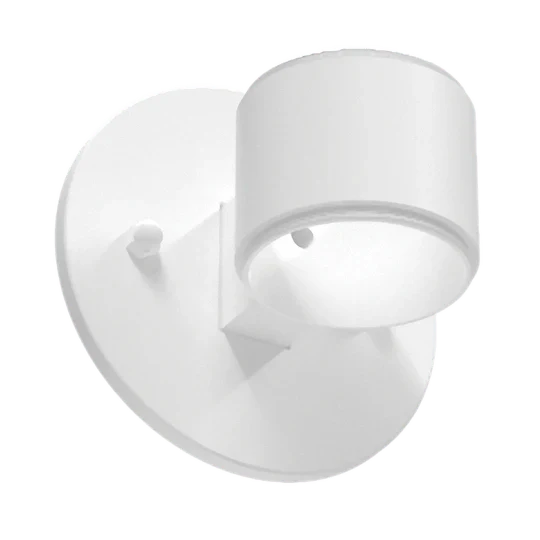 Luxrite 2.5" 15W Cylinder Wall Mounting Options