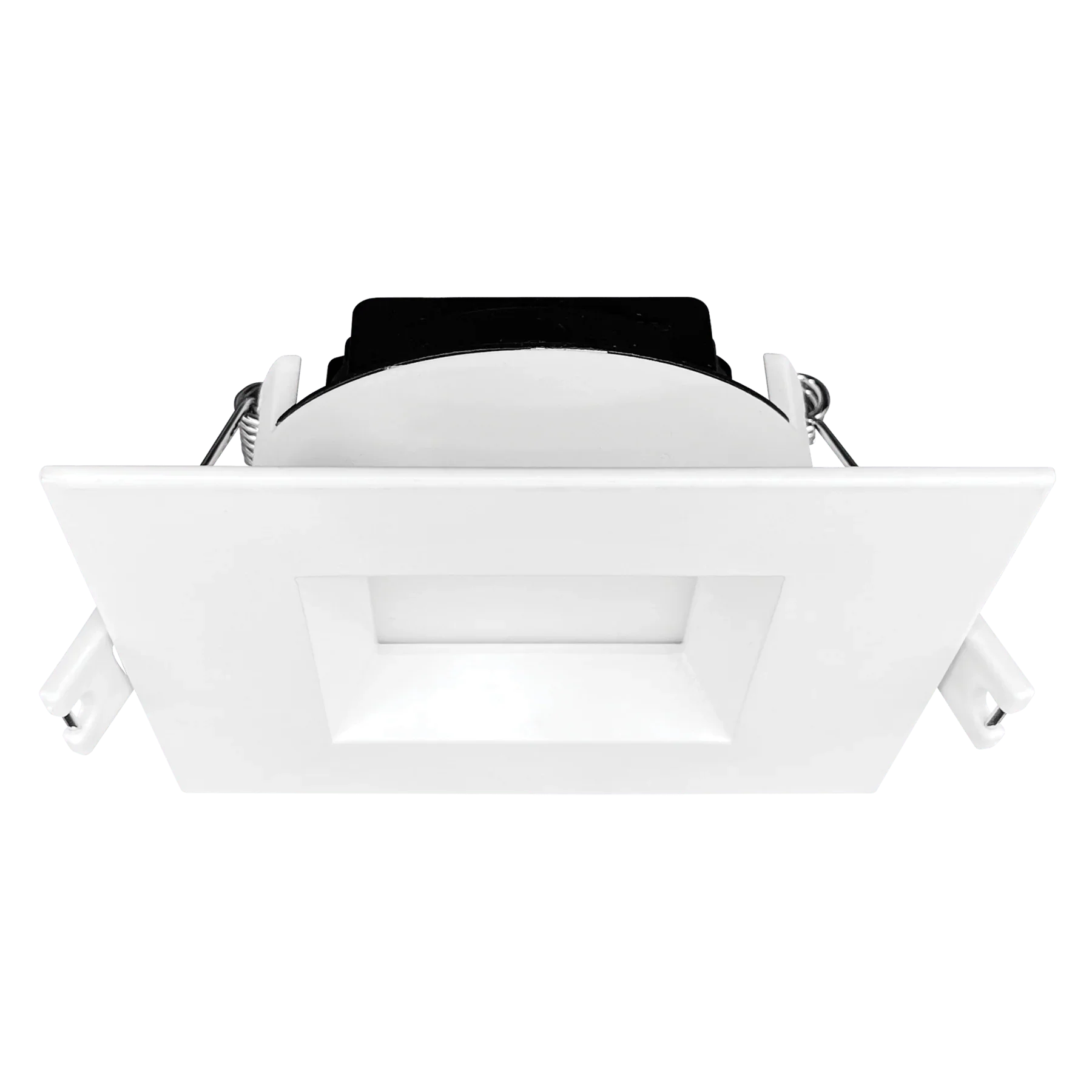 Luxrite LR22640 4" 15W LED Square Regressed Wafer Selectable CCT Hi Lumen