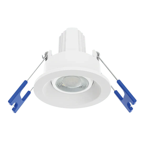 Luxrite LR23270 1" 12W LED Regress Spotlight Gimbal Selectable CCT