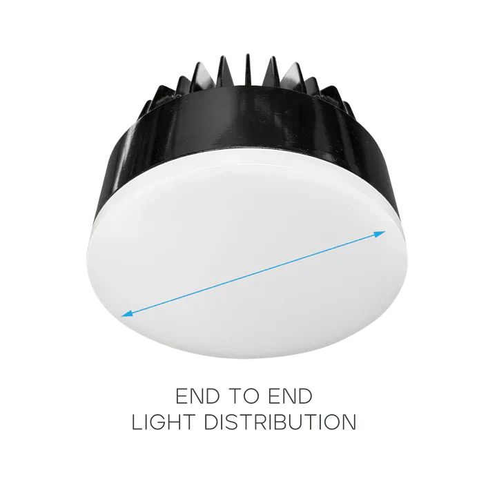 Luxrite LR25438 4" 25W Trimless Regressed Spotlight Selectable CCT