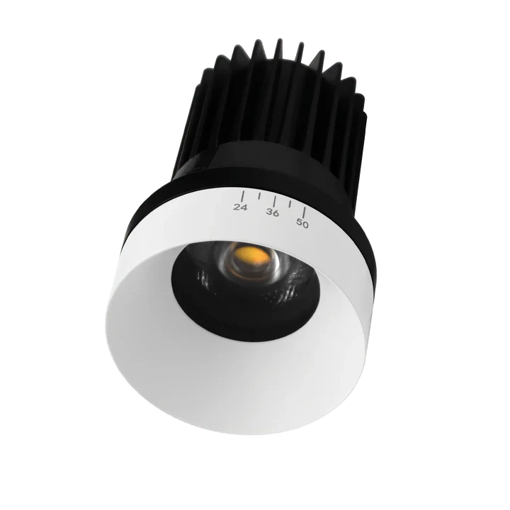 Luxrite LR25453 3" 15W LED Trimless Spotlight Selectable CCT/Beam Angle