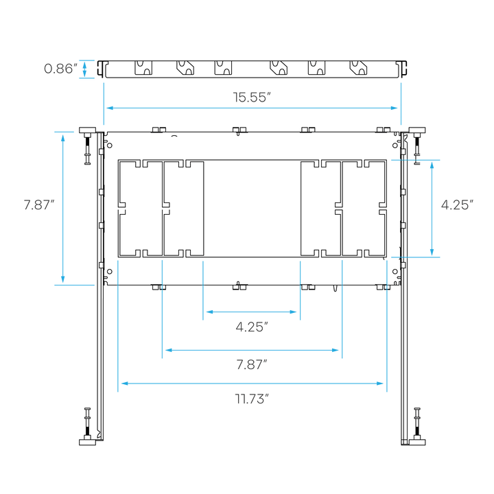 Luxrite LR41013 Omni New Construction Mounting Plate