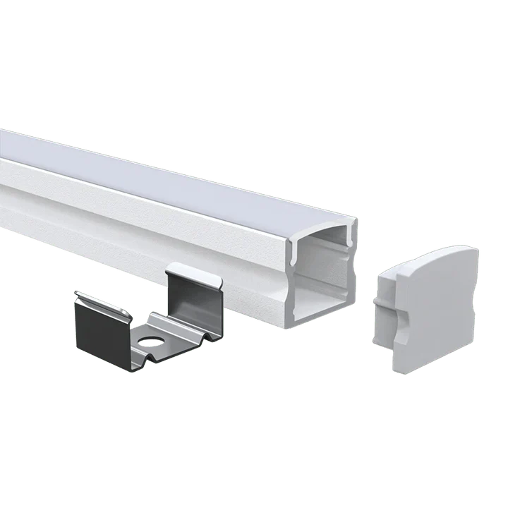 Luxrite LR43220 Mini Deep Surface Mount LED Tape Channels .48"