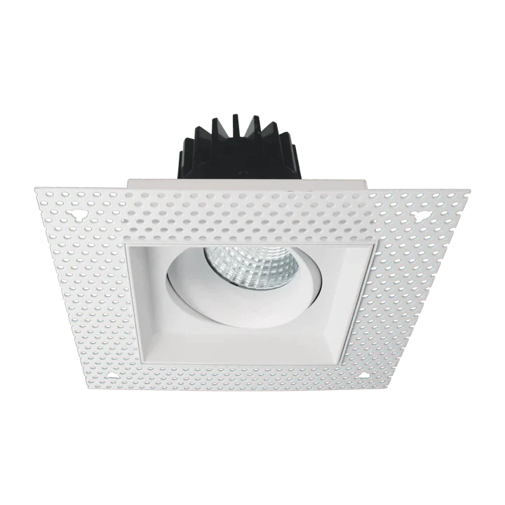 Luxrite Omni LR32200 4" 15W LED Trimless Recessed Gimbal Selectable CCT