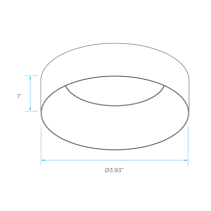 Luxrite Push N Lock 4" 25W LED Trims