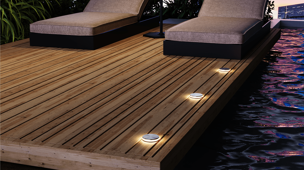 RAYHIL FLORA13 4W 3" 360° In-Ground Landscape Light 30K