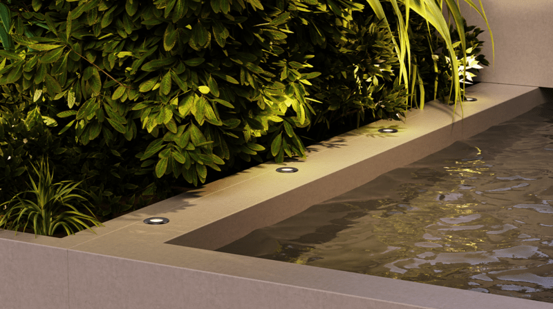 RAYHIL FLORA15 9W 3" COB In-Ground Landscape Light 30K