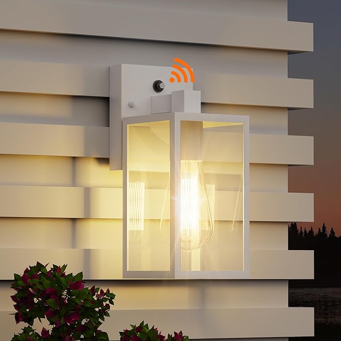 Outdoor Wall Lantern Sensor monitored 