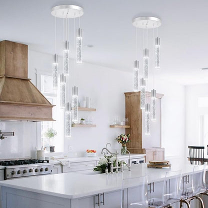 Crystal Pendant for Kitchen Island