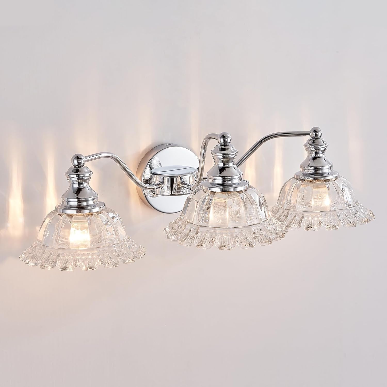 Farmhouse Vanity Lights for Bathroom Light Fixtures Black Vanity Lights 3 Light Bathroom Light Fixtures