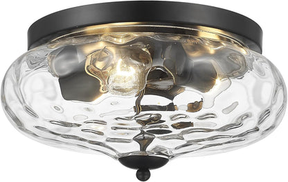Gold Flush Mount Ceiling Light Fixture