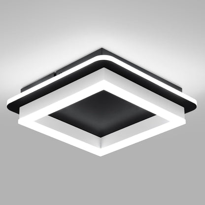 Square Modern LED Ceiling Light Fixture