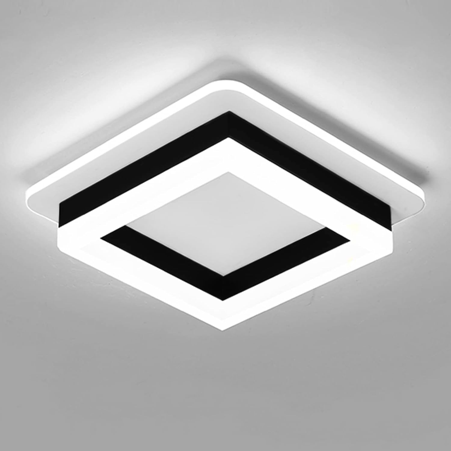 Square Modern LED Ceiling Light Fixture