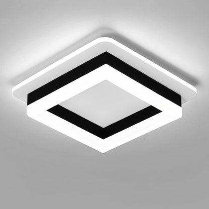 Square Modern LED Ceiling Light Fixture