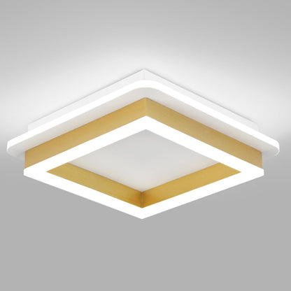 Square Modern LED Ceiling Light Fixture