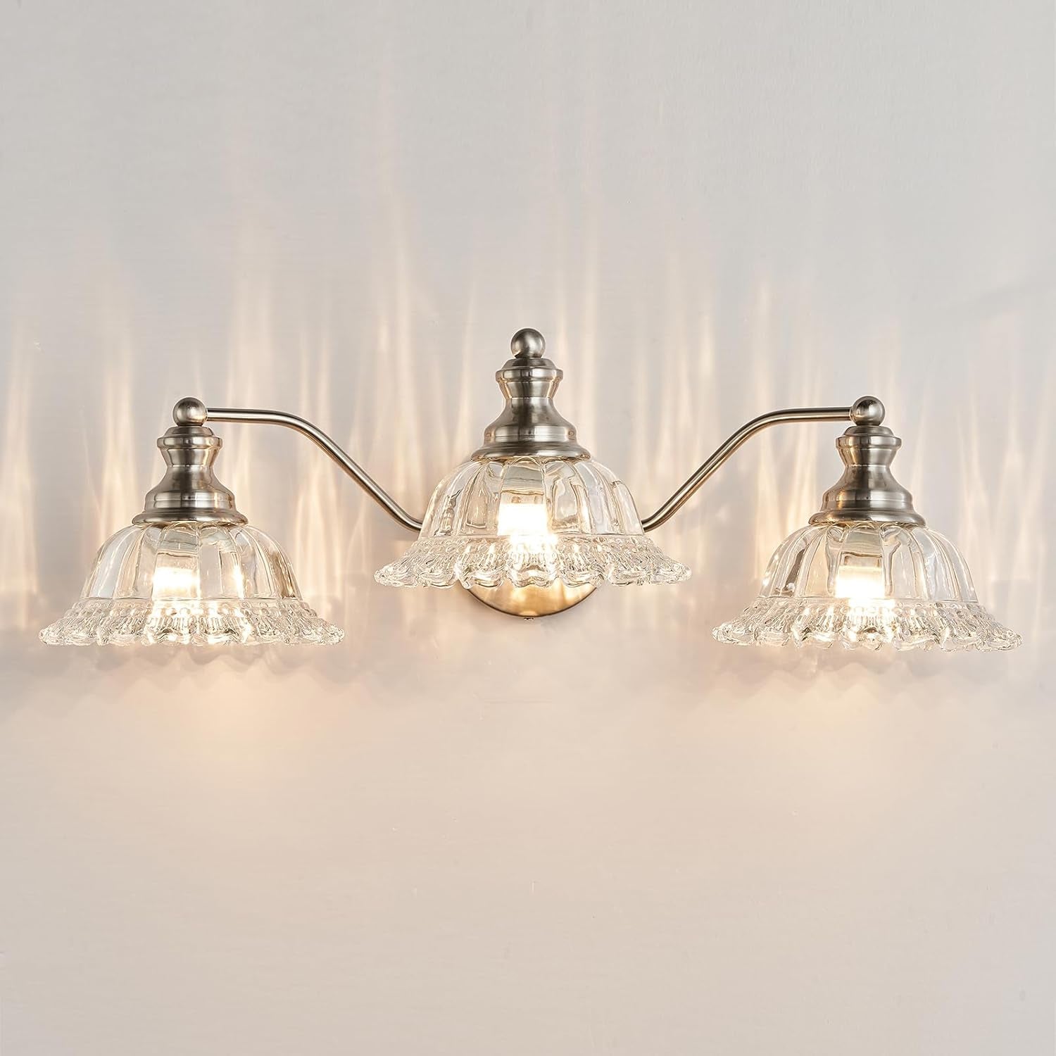 Farmhouse Vanity Lights for Bathroom Light Fixtures Black Vanity Lights 3 Light Bathroom Light Fixtures