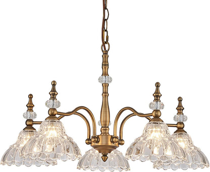 5-Light Modern Chandelier – Elegant Pendant Lamp