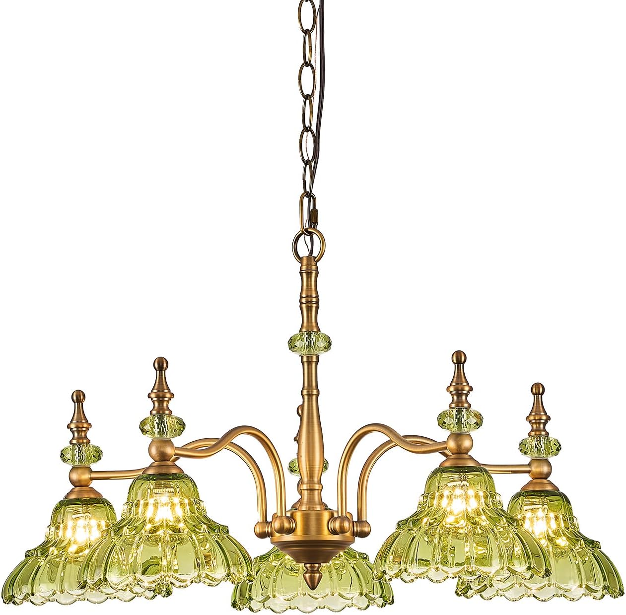 5-Light Modern Chandelier – Elegant Pendant Lamp