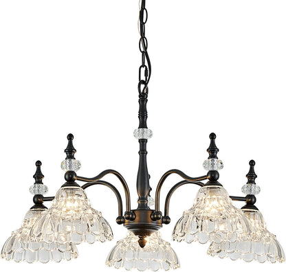 5-Light Modern Chandelier – Elegant Pendant Lamp