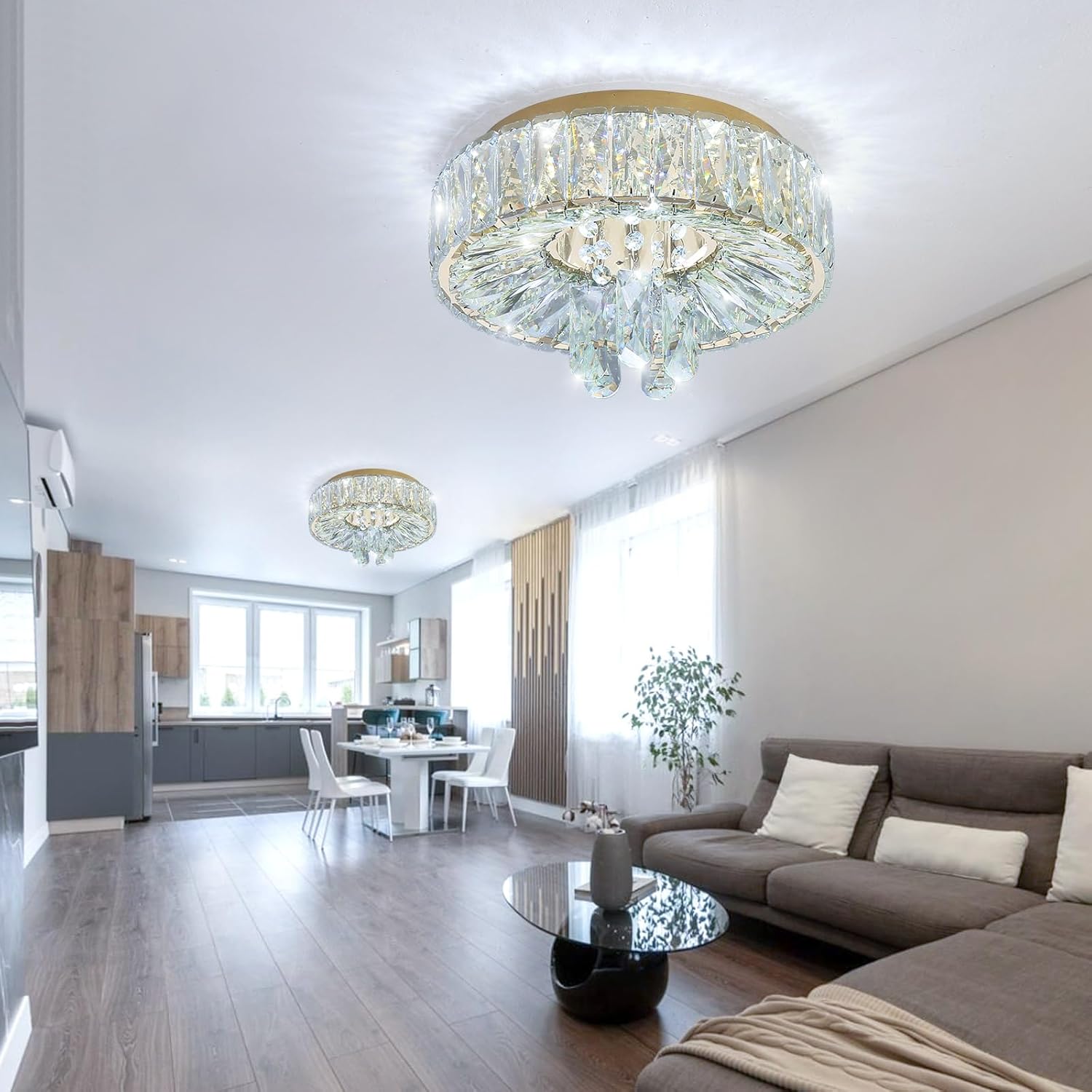 Modern LED Crystal Mini Chandelier