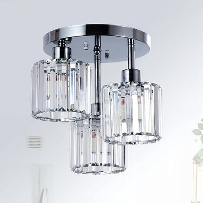 3-Light Style Semi Flush Mount
