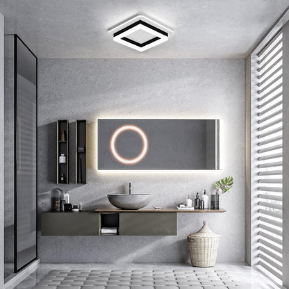 Square Modern LED Ceiling Light Fixture