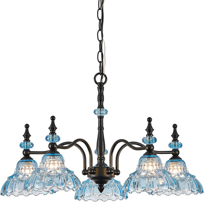 5-Light Modern Chandelier – Elegant Pendant Lamp