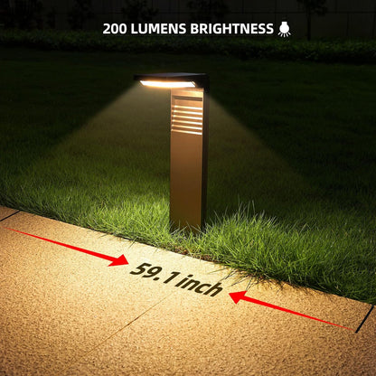 Solar Pathway Lights – 4 Pack, Dual Color Modes