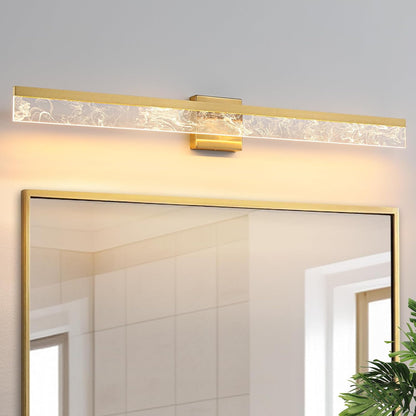 39" LED Gold Vanity Light – Dimmable 28W