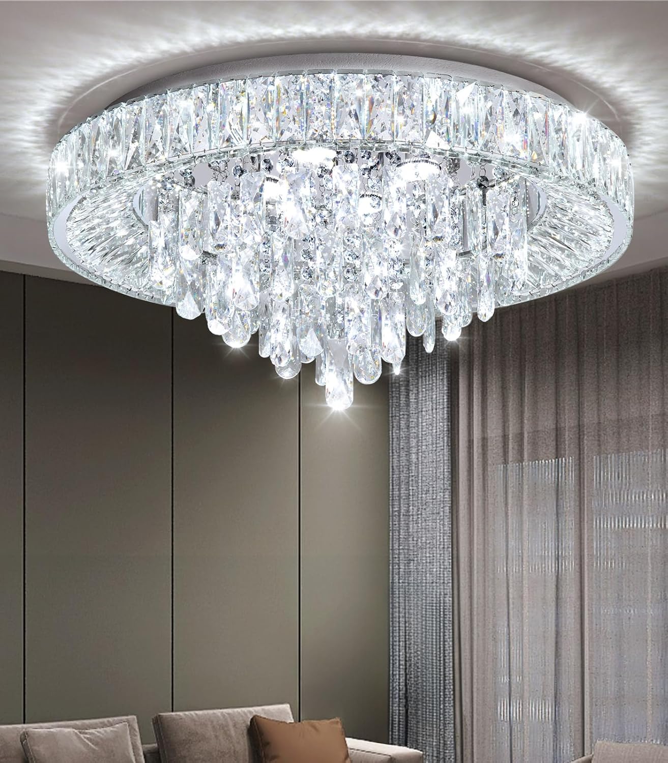 Modern LED Crystal Mini Chandelier