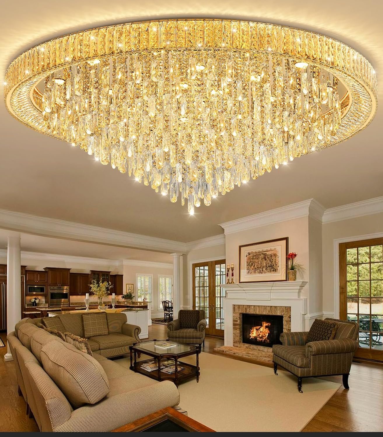 Modern LED Crystal Mini Chandelier