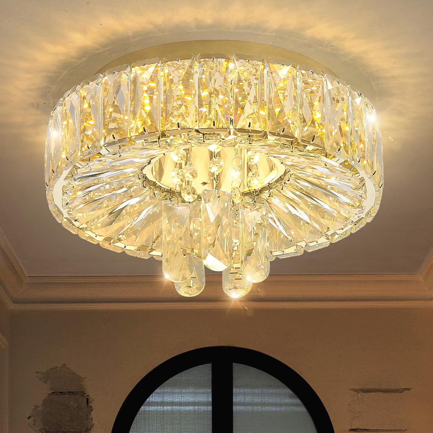 Modern LED Crystal Mini Chandelier