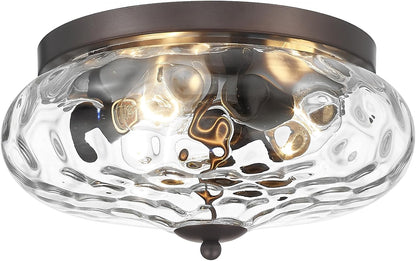 Gold Flush Mount Ceiling Light Fixture