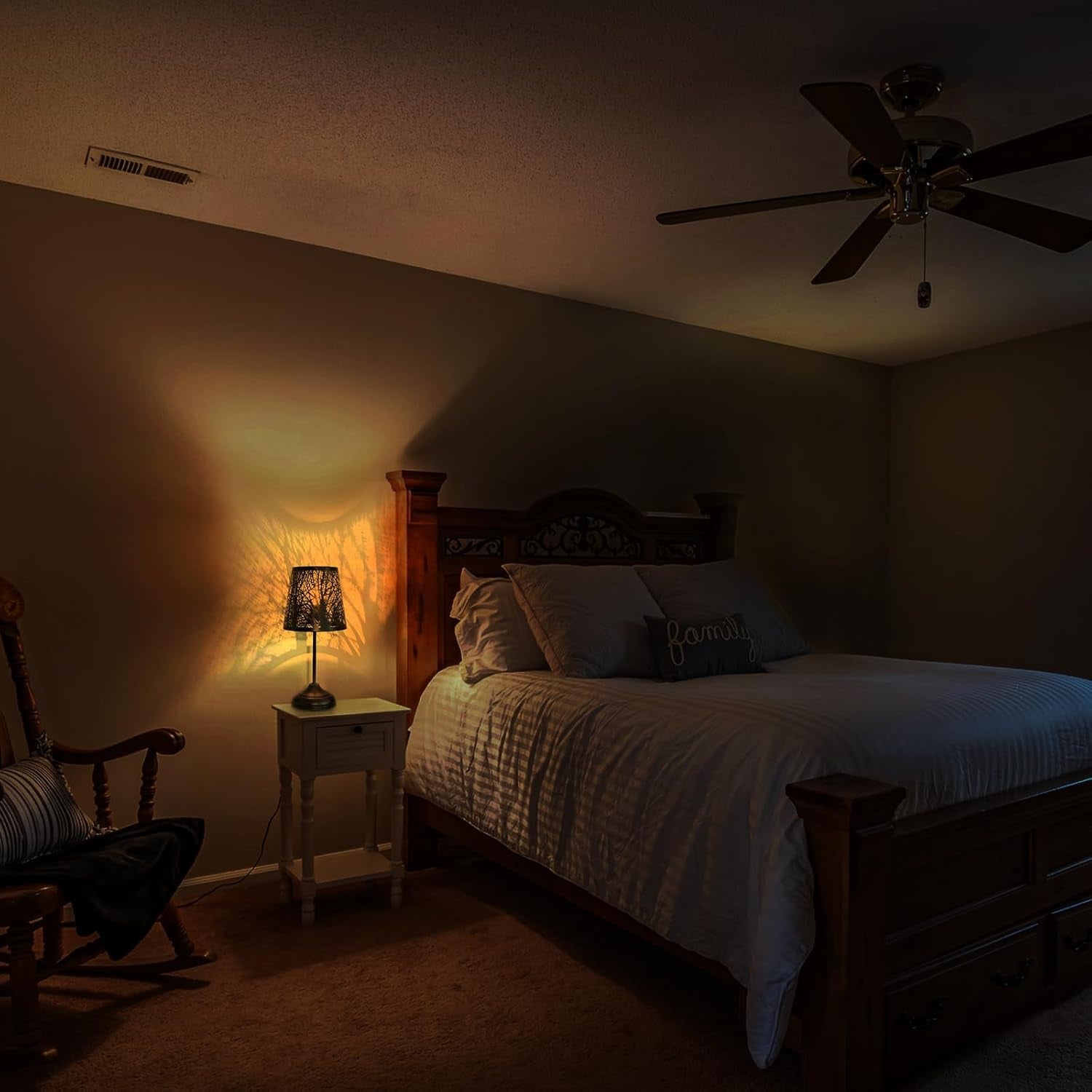Touch Dimmable Table Lamp – Black Shade