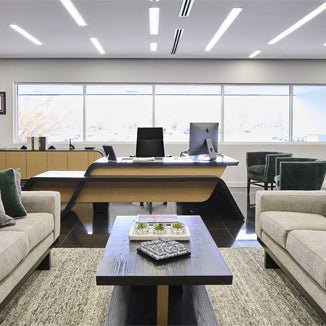 Absolume LM-LFS 22W LED 4" X 4' Recessed Linear Flat Panel Selectable CCT 2 Pack